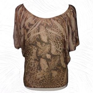 😎 Mona B Embellished Dolman Sleeve Top